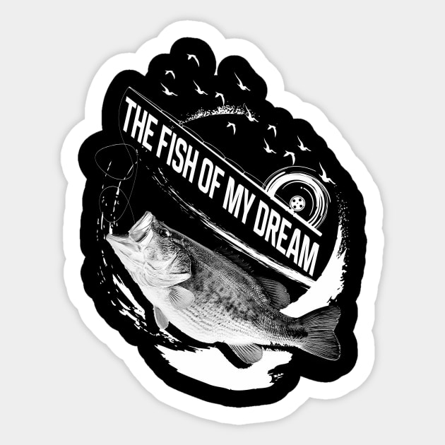 The Fish of My Dream Sticker by Corshun